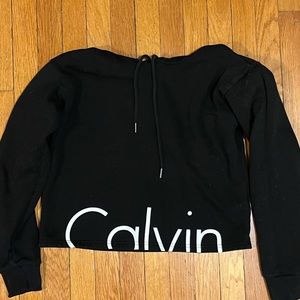 Calvin Klein cropped hoodie
